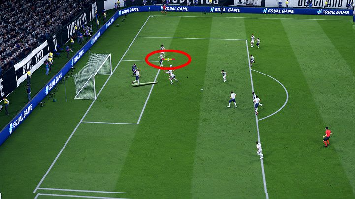 Attack at the right time allows for a much better, more accurate and stronger shot than a classic shot - Shots types in FIFA 19 - Basic tips - FIFA 19 Game Guide