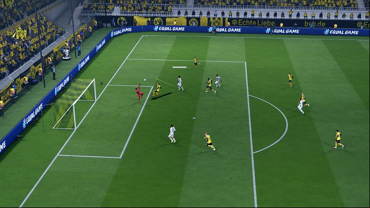 A lob is a move that has the intended effect when the opposing teams goalkeeper is at a significant distance from the goal box line - Shots types in FIFA 19 - Basic tips - FIFA 19 Game Guide