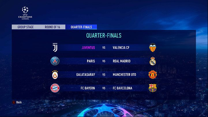 In this variant, player has the option to play one UEFA Champions League group match, dual final match or the UEFA Champions League final itself - Game Modes in FIFA 19 - Basics - FIFA 19 Game Guide