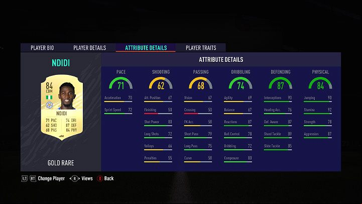 Choosing the right defenders is the foundation of building a team in FUT 21 - FUT 21: Footballers - key statistics - FIFA Ultimate Team - FIFA 21 Guide
