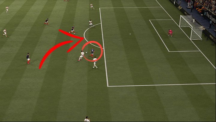 When making a through ground , it is important to that the power with which you kick the ball should not be too great, because the player will not be able to reach it - FIFA 21: es - Basics - FIFA 21 Guide