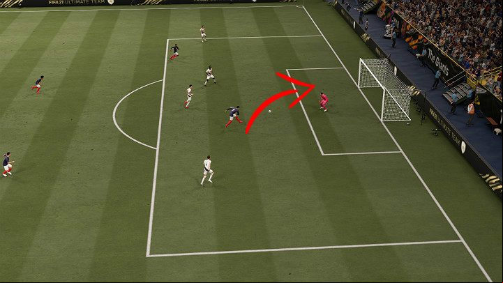 Driven shots are not very precise, so using them correctly will require a lot of practice - FIFA 21: Shots - Basics - FIFA 21 Guide