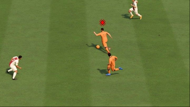 Player Lock in FIFA 22 can be done by pressing the left and right sticks simultaneously - FIFA 22: Player Lock - how to do it? - FAQ - FIFA 22 Guide