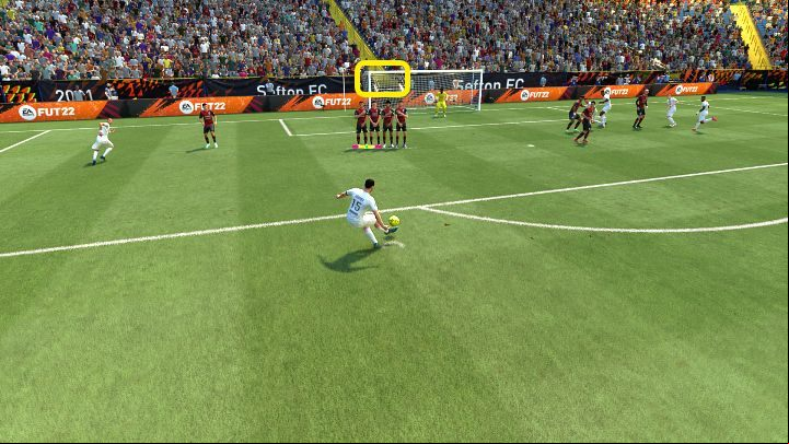 Free kicks in FIFA 22 can be taken in several ways depending on the situation - FIFA 22: Set pieces - Basics - FIFA 22 Guide