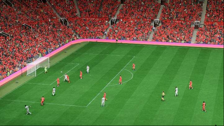Crossing the ballinto the penalty area (square / X) is in most cases the best way to make the ball reach running-in strikers - FIFA 23: Crosses - how to perform? - Basics - FIFA 23 Guide