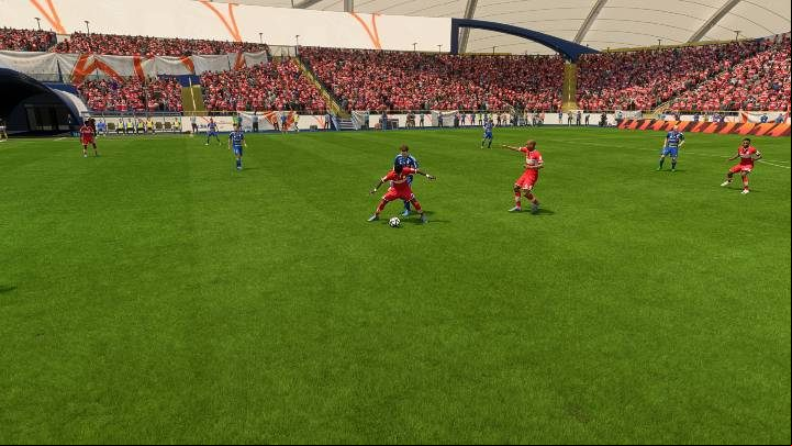 In FIFA 23 , you can try to push your opponent away with your shoulder (L2 / LT) when you are close and fighting for the ball - FIFA 23: Defense Plays - basic and advanced techniques - Basics - FIFA 23 Guide