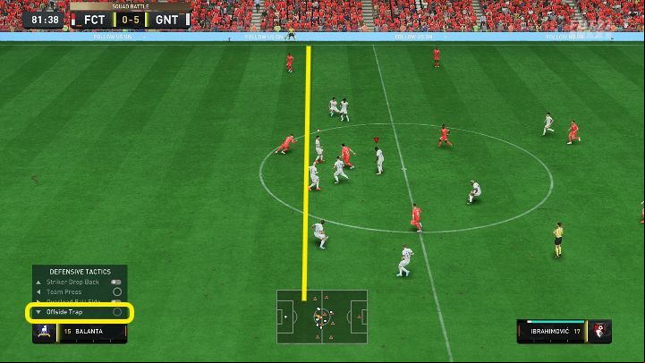 Trying to catch your opponent with an offside trap is risky, but can pay off at times - FIFA 23: Defense Plays - basic and advanced techniques - Basics - FIFA 23 Guide