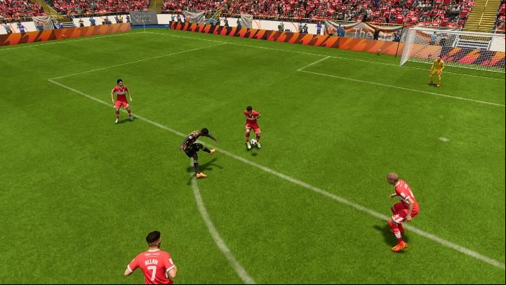 In many cases during FIFA 23 matches, you'll need to block a shot on goal to avoid losing it - FIFA 23: Defense Plays - basic and advanced techniques - Basics - FIFA 23 Guide
