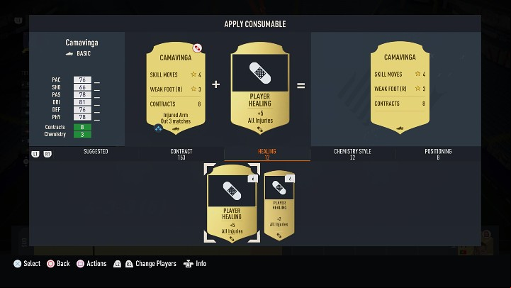 In FIFA 23 , just like in a real football, players can get injured - FIFA 23: Managing the FUT Team - Basics - FIFA 23 Guide