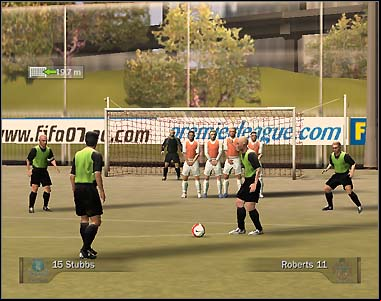 Corner kicks - Free kicks, corners and penalties - Movement on the pitch - FIFA 07 - Game Guide and Walkthrough