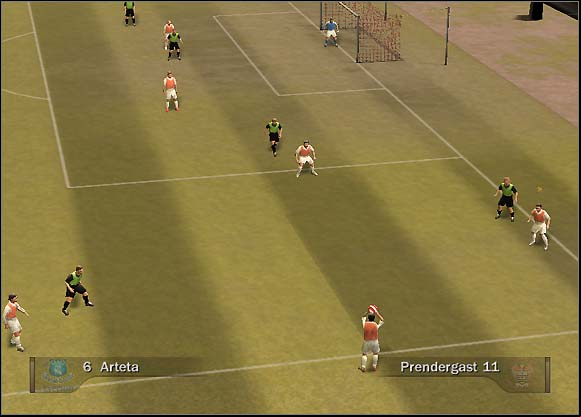 Two buttons are used for throws-in - Throws-in - Tactical solutions and tips - FIFA 07 - Game Guide and Walkthrough