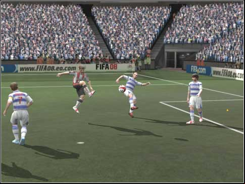 If your partner controls the ball in short distance from enemy goalkeeper, you can force him to try a shot - Match - Be a Pro - FIFA 08 - Game Guide and Walkthrough