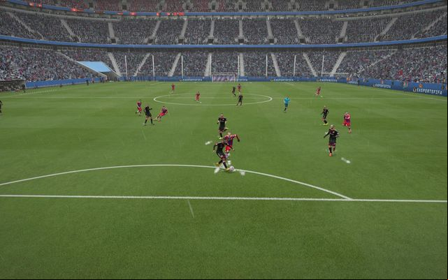 Disorganizing the opponents defence is a basic thing to do when you want to finish a carefully planned action - Finishing actions - Offense - FIFA 15 - Game Guide and Walkthrough
