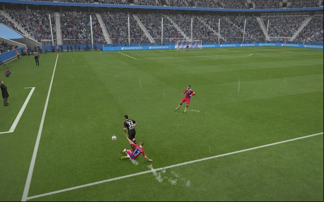 A great way of using the width of the field is a quick lob to its other side - it is difficult and requires much precision, but at the same time lets you easily surprise the opponents defence - How to effectively use the flanks? - Offense - FIFA 15 - Game Guide and Walkthrough
