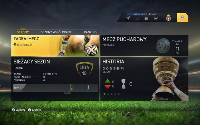 Seasons is a web based mode where players compete with each other for points by controlling authentic teams within FIFA leagues - Seasons - FIFA 15 - Game Guide and Walkthrough
