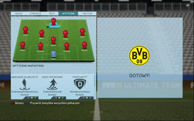 This provides you with quite a versatility, when it comes to giving instructions to the individual players - Instructions - Team management - FIFA 16 - Game Guide and Walkthrough