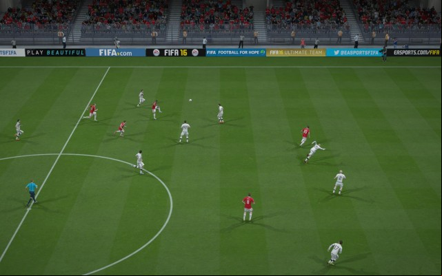 Overhead Through Ball works well in situations in which you want to send the ball over one, or even two of the opponents formations, in one - sufficiently precise and strong in front of your teammate may allow you to end the situation in a one-on-one encounter, in the case of a quick coun - ing - Basic Techniques - FIFA 16 - Game Guide and Walkthrough
