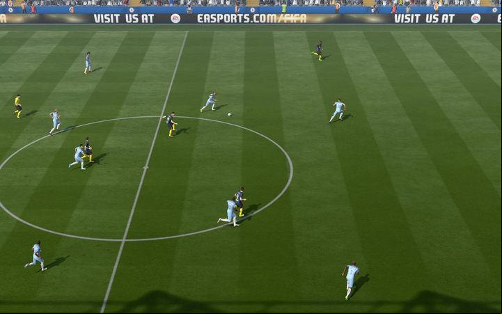 The large majority of counter-attacks take place on the wings - it is there where most of the dynamic, creative players can be found, who with a single sprint can tear apart the enemy defensive formation and execute a precise cross into the penalty area - Executing a successful counter-attack and positional attack | Attack - Attack - FIFA 17 Game Guide