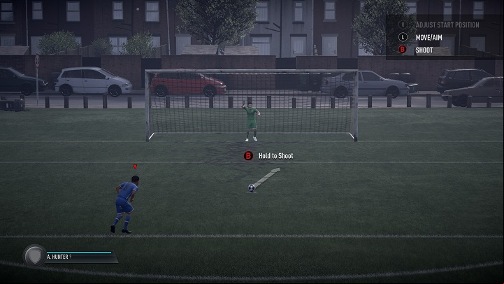 Scoring a penalty is the first thing you will need to accomplish when beginning your adventure in this mode - The beginning | The Journey - The Journey - FIFA 17 Game Guide