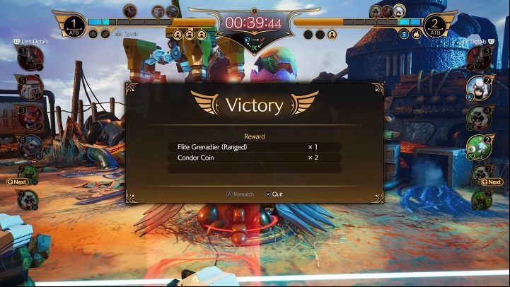 After defeating an opponent, youll not only receive additional units, usable in further battles, but also special Condor Coins that can be exchanged at Old Snapper for new units and boards - Final Fantasy VII Remake Intermission: Fort Condor - minigame, units, hot to win? - Basics - Final Fantasy 7 Remake Guide