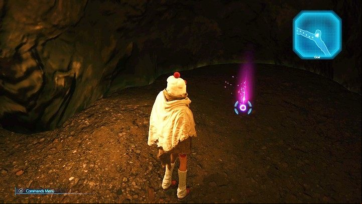 The Purple MP Up Materia can be found in a dark cave in the location shown in the screenshot above - Final Fantasy VII Remake Intermission: MP Up Materia - location - Sector 7: Slums - Final Fantasy 7 Remake Guide