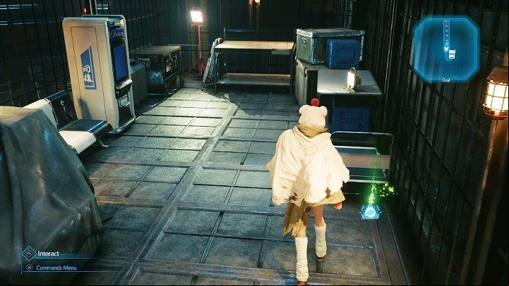Lightning Materia can be found in the area shown in the screenshot above - Final Fantasy VII Remake Intermission: Lightning Materia - location - Main Pillar Mainenance Facility - Final Fantasy 7 Remake Guide