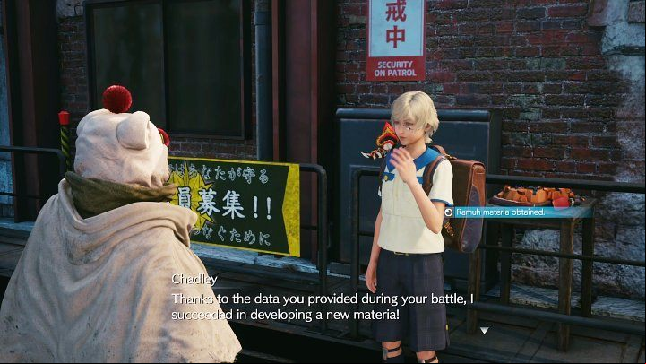 After winning the fight, youll be automatically logged out of Combat Simulator - Final Fantasy VII Remake Intermission: Combat Simulator - walkthrough - Side quests - Final Fantasy 7 Remake Guide