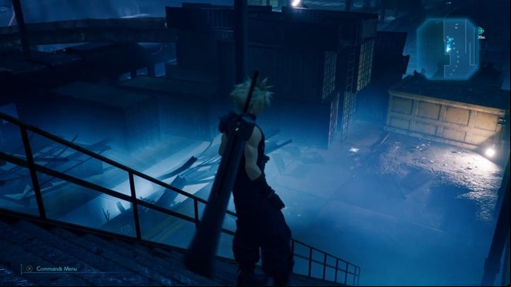 Go to the ageway on the right and walk through the building further, fighting ghosts - Final Fantasy 7 Remake: Haunted, walkthrough - Chapters - Final Fantasy 7 Remake Guide