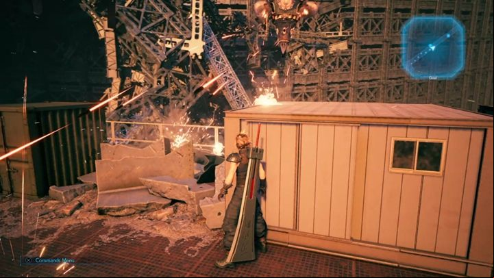Eventually, you reach a section that is patrolled by Valkyrie - Final Fantasy 7 Remake: The Day Midgar Stood Still, walkthrough - Chapters - Final Fantasy 7 Remake Guide