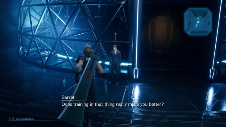 Now take the stairs up to the 63rd floor - Final Fantasy 7 Remake: The Belly Of The Beast, walkthrough - Chapters - Final Fantasy 7 Remake Guide