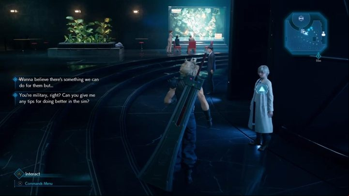 You have now unlocked the Shinra Combat Simulator - Final Fantasy 7 Remake: The Belly Of The Beast, walkthrough - Chapters - Final Fantasy 7 Remake Guide