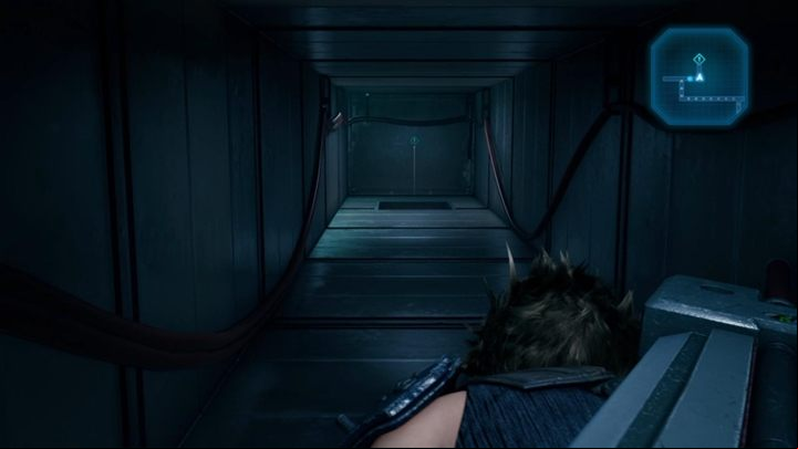 Now go down the stairs and go to the escalator room - Final Fantasy 7 Remake: The Belly Of The Beast, walkthrough - Chapters - Final Fantasy 7 Remake Guide