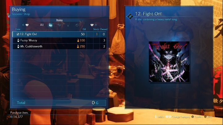 Fight On - Final Fantasy 7 Remake: The Power of Music quest, walkthrough - Chapter 14, In Search of Hope - Final Fantasy 7 Remake Guide