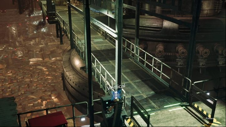 Now set the bridge in the right place to create a path - Final Fantasy 7 Remake: Collapsed ageway discovery, walkthrough - Discoveries - Final Fantasy 7 Remake Guide