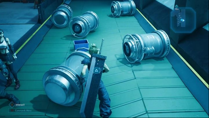 After that, go to the locked door - Final Fantasy 7 Remake: Waste Recovery discovery, walkthrough - Discoveries - Final Fantasy 7 Remake Guide