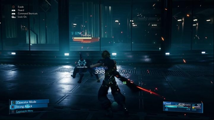 You fight Darkstar first - Final Fantasy 7 Remake: Rufus and Darkstar boss fight - Bosses - Final Fantasy 7 Remake Guide