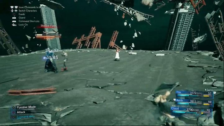 After a while, Tifa or Aerith will in - this begins the main battle with the boss - Final Fantasy 7 Remake: Sephiroth boss fight - Bosses - Final Fantasy 7 Remake Guide