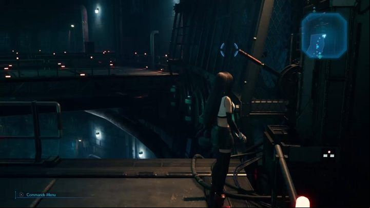 Keep moving up until you reach a familiar lever - pull it, take ether from the crate and walk up to the console to switch to Cloud and Barret - Final Fantasy 7 Remake: Deliverance from Chaos, walkthrough - Chapters - Final Fantasy 7 Remake Guide