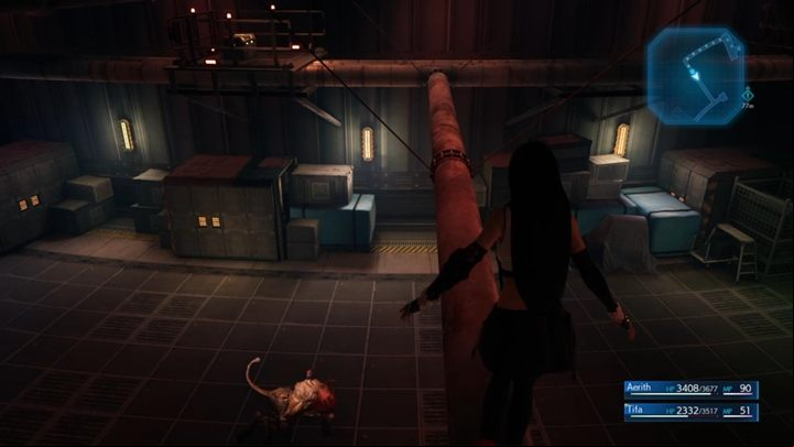 As a Tifa, enter the open door and move the next lever - Final Fantasy 7 Remake: Deliverance from Chaos, walkthrough - Chapters - Final Fantasy 7 Remake Guide