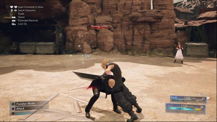 The second phase is more challenging - Final Fantasy 7 Remake: Rude boss fight - Bosses - Final Fantasy 7 Remake Guide