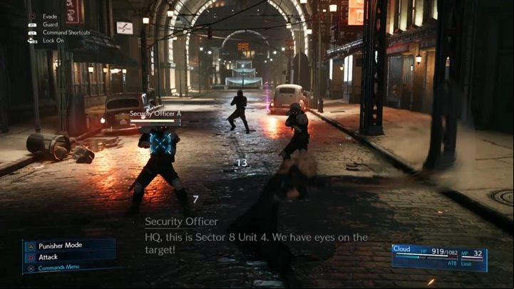Dont try to chase Aerith because the ageway she was running through is closed - Final Fantasy 7 Remake: Fateful Encounters, walkthrough - Chapters - Final Fantasy 7 Remake Guide