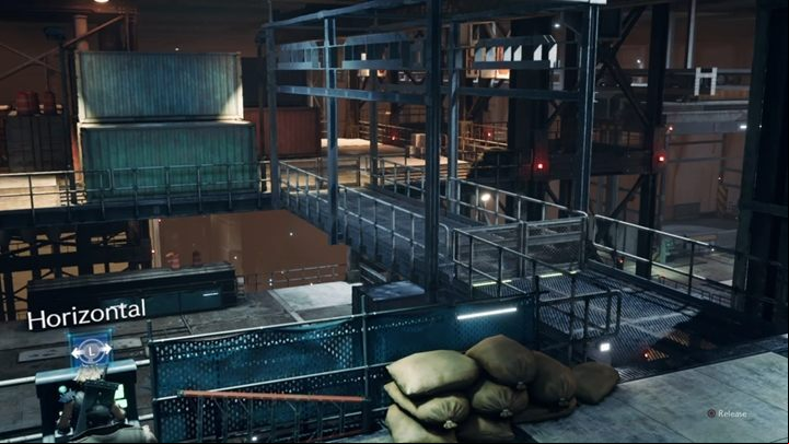 Use the to move the age to the right and you will reach the chest with turbo ether - Final Fantasy 7 Remake: Light the Way, walkthrough - Chapters - Final Fantasy 7 Remake Guide