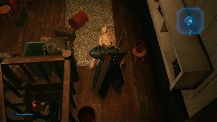 Go to Aeriths house - Final Fantasy 7 Remake: Budding Bodyguard, walkthrough - Chapters - Final Fantasy 7 Remake Guide