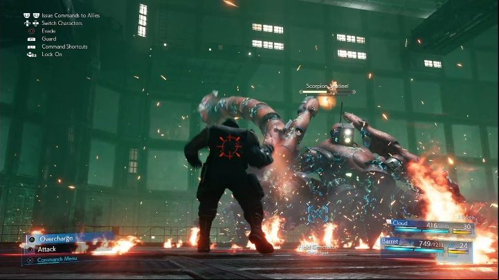 Yes, your companions automatically defend themselves against their opponents and fill the ATB gauge by guarding and evading - Final Fantasy 7 Remake: Guarding and Evading, tips; what is it, how to use - Basics - Final Fantasy 7 Remake Guide