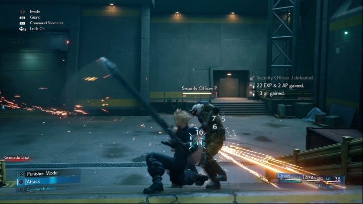 The triangle is a button for changing the characters battle mode and unlock access to alternative attacks - Final Fantasy 7 Remake: Battle System - Classic and Standard - Basics - Final Fantasy 7 Remake Guide