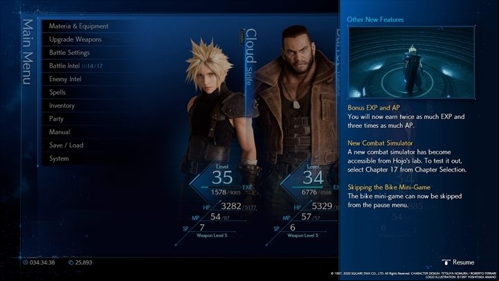 After the first completion of FF7 Remake, you will unlock the following features and conveniences - Final Fantasy 7 Remake: New Game + - how to unlock? - FAQ - Final Fantasy 7 Remake Guide