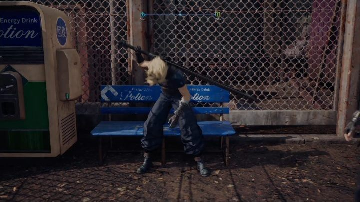 In the FF7 Remake world, you can find beds and benches - Final Fantasy 7 Remake: HP, MP - how to regenerate? - FAQ - Final Fantasy 7 Remake Guide