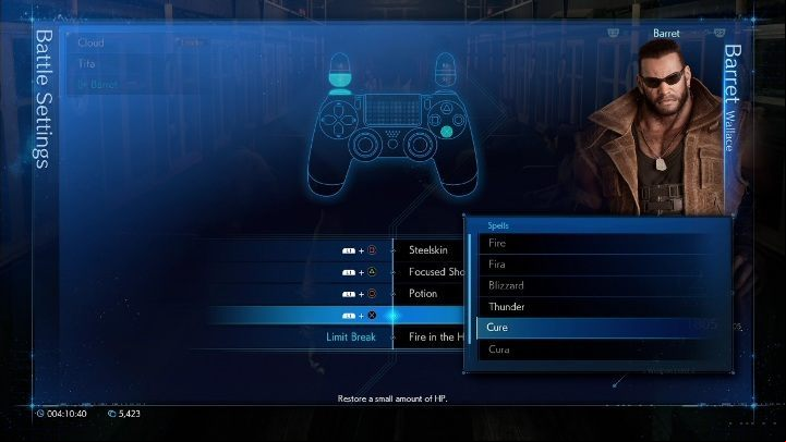 that even if a particular character leaves your team for a while, the shortcuts wont be reset - Final Fantasy 7 Remake: Combat - how to set shortcuts? - FAQ - Final Fantasy 7 Remake Guide