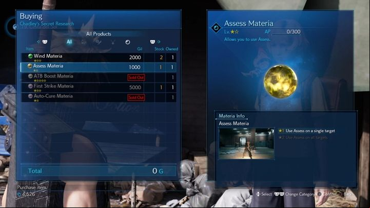 Below, we listed the best in Final Fantasy VII Remake - Final Fantasy 7 Remake: Best Materia - which? - Materia - Final Fantasy 7 Remake Guide