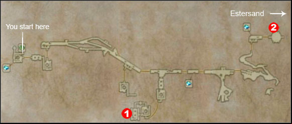 1 - a switch opening the big gate, - Barheim age | Part I - Part I - Final Fantasy XII Game Guide